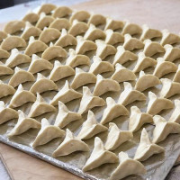 вареники с картошкой и грибами 